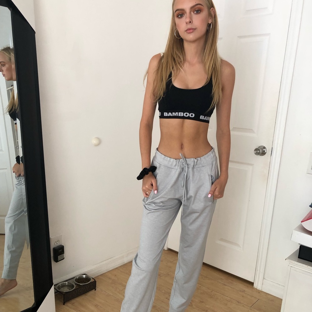 Abercrombie & Fitch Light Gray SweatPants